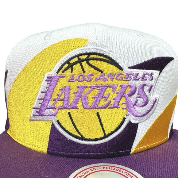Mitchell & Ness Original Fit Los Angeles Lakers Shark Tooth Snap Back Cap - OS - Picture 2 of 9